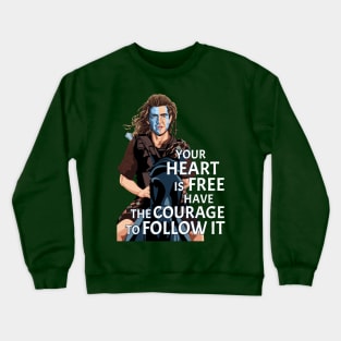 WILLIAM WALLACE Courage Crewneck Sweatshirt